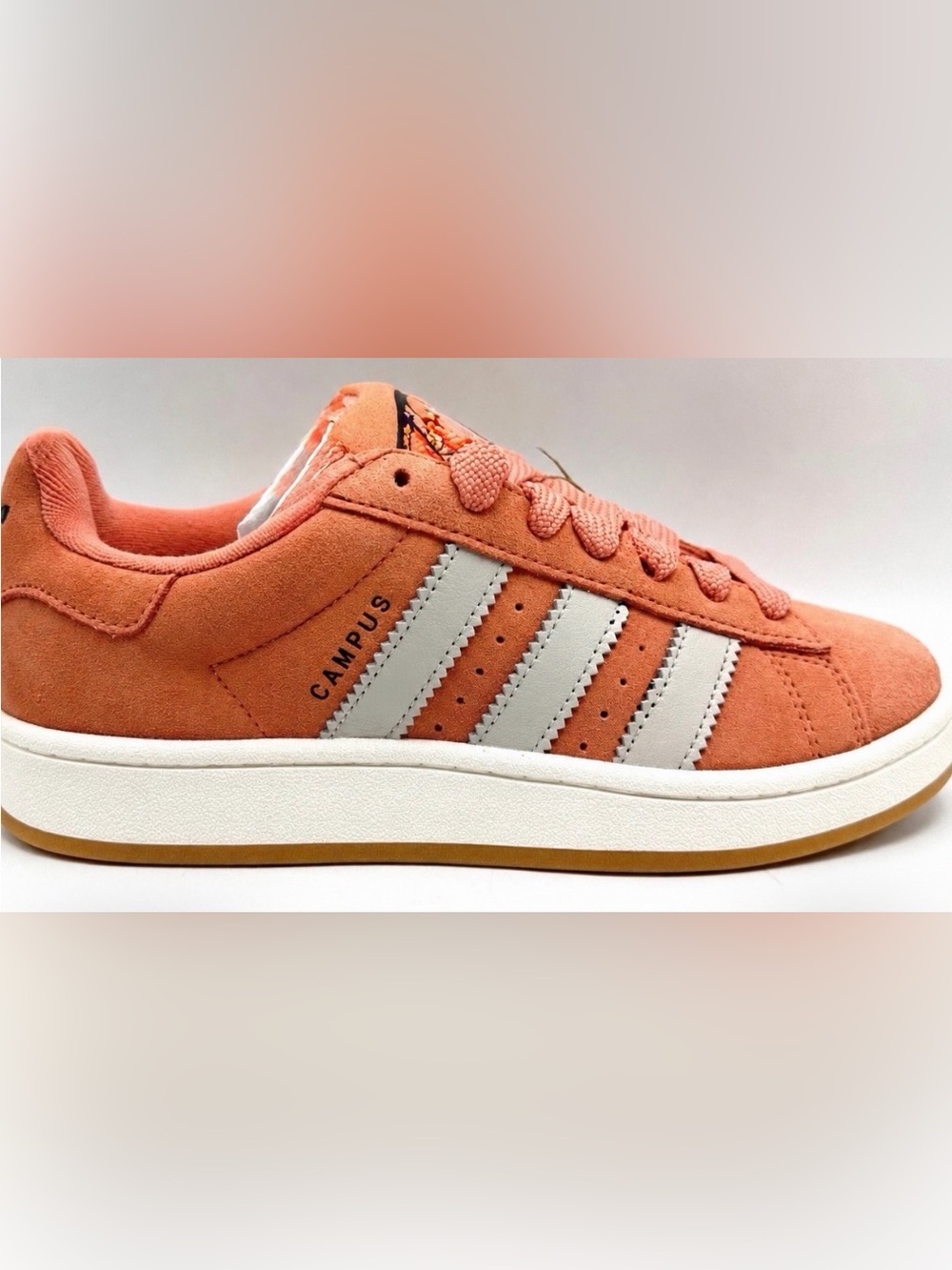 Original Campus 00S Semi Lucid Coral/White/Off White JQ6044 Shoes